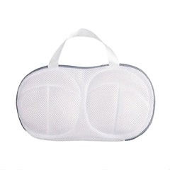 High Permeability Mesh Bra-shaped Lingerie Laundry Bags With Handle And Zipper_0