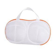 High Permeability Mesh Bra-shaped Lingerie Laundry Bags With Handle And Zipper_2