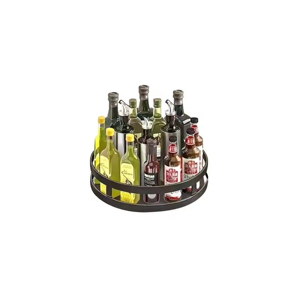 360 Degree Rotating Spice Rack Organizer for Kitchen