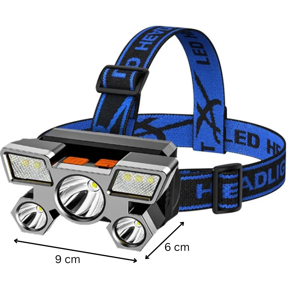 Rechargeable LED Head Flashlight