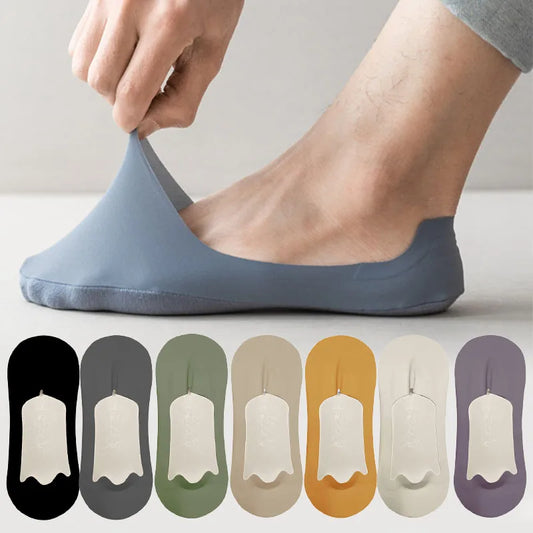 5 Pairs Summer Ultra-thin & Breathable No Show Socks