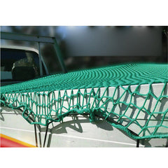 2x3m Ute Trailer Truck Net - Nylon 35mm Mesh with Bungee Cord and 15 Free Hooks