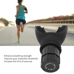 Breath Trainer Adjustable Resistance Lightweight Lung Exerciser Device