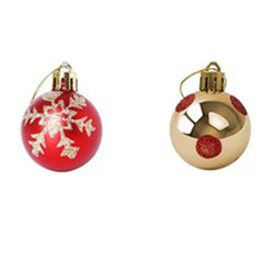 50Pcs Christmas Tree Decorations Hanging Ball Ornaments