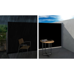 Retractable Side Awnings for Baclony,Terrace or Patio Sun Shade Outdoor,Privacy Screen 2X3M