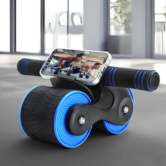 Abs Roller Automatic Rebound Abdominal Wheel Home Gym Workout