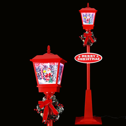 1.8M Christmas Lamp Post Lights LED Outdoor Decorations