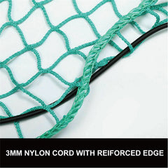 2x3m Ute Trailer Truck Net - Nylon 35mm Mesh with Bungee Cord and 15 Free Hooks