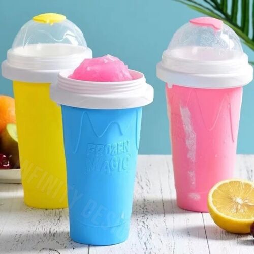 Quick-Frozen Squeeze Magic Cup Slushie Maker Ice Smoothie Cup Bottle Cooling