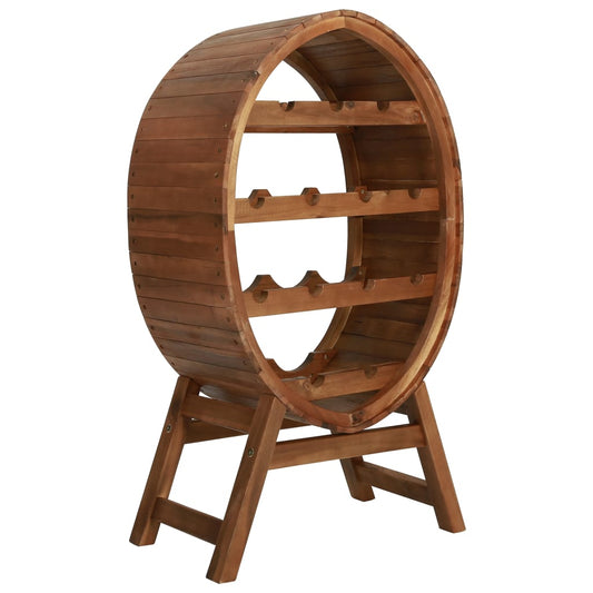 Arc Wine Rack Solid Acacia Wood