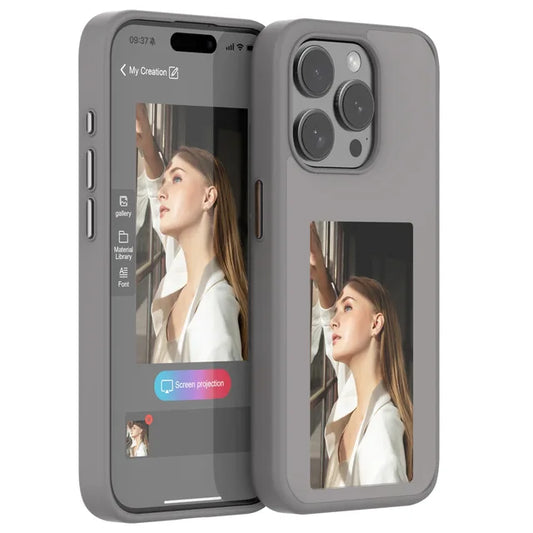 E-Ink iPhone Case: Dynamic Customization & Shockproof Protection