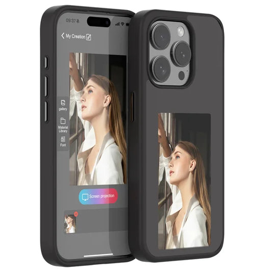 E-Ink iPhone Case: Dynamic Customization & Shockproof Protection