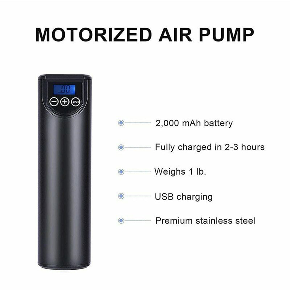 Electric Wireless LCD Display Mini Car Air Pump_6