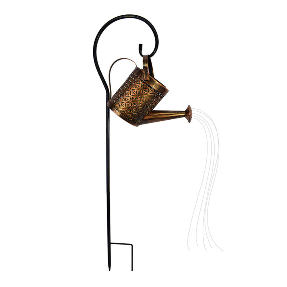 Solar Powered Watering Can LED String Light Outdoor Garden Décor_8