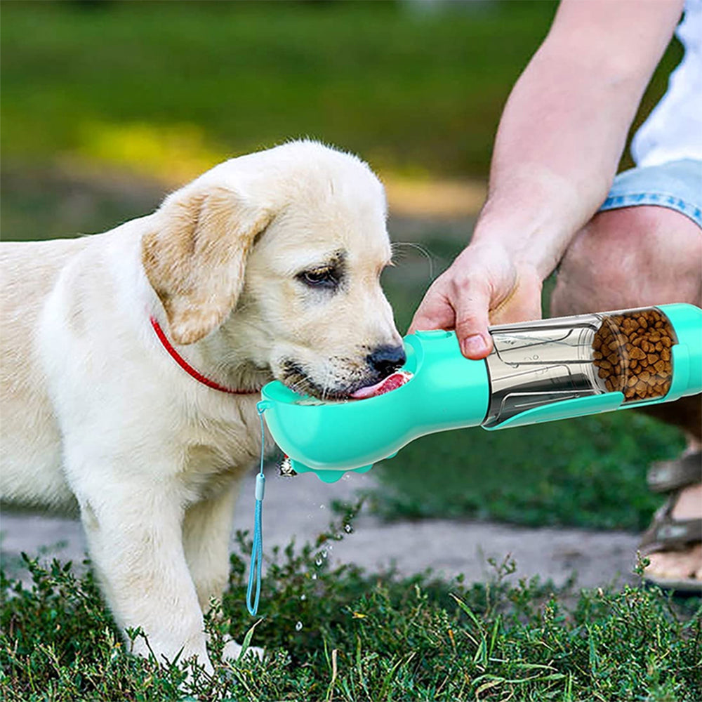 Multifunctional Outdoor Travel Pet Feeder and Poop Scooper_12