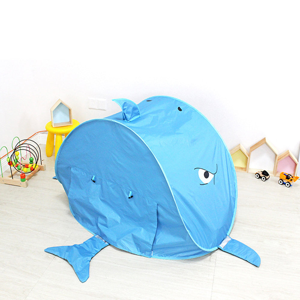 Baby Beach Shark Tent with Shallow Dipping Pool_7