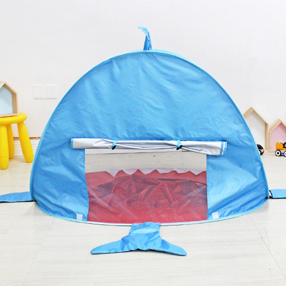 Baby Beach Shark Tent with Shallow Dipping Pool_8