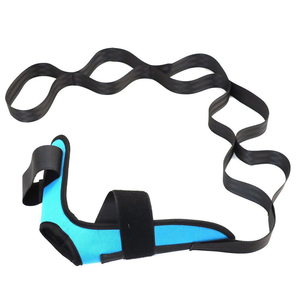 Yoga Foot & Calf Stretch Strap for Plantar Fasciitis, Heel Spurs, Foot Drop, Achilles Tendonitis & Hamstring_2