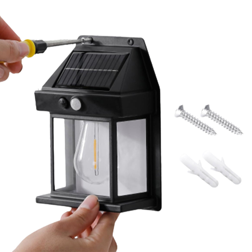 Motion-Sensor LED Solar Tungsten Bulb Light Solar-Powered_4