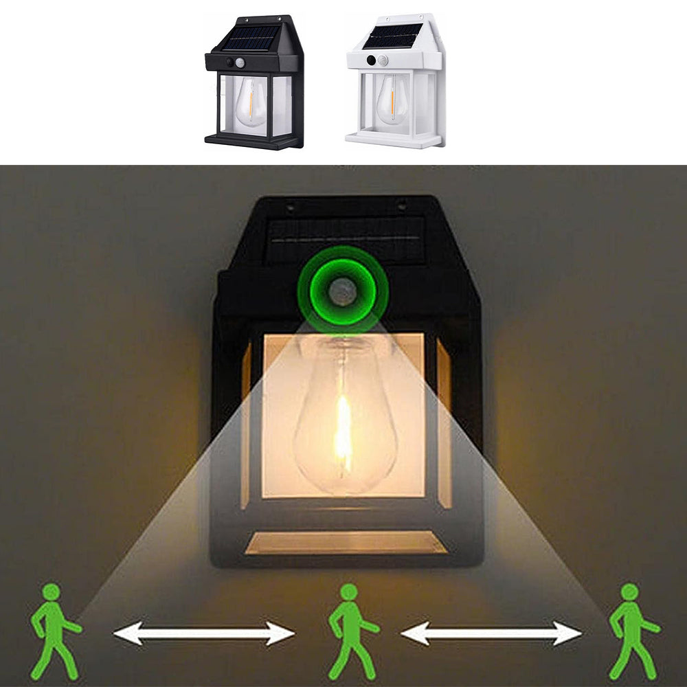 Motion-Sensor LED Solar Tungsten Bulb Light Solar-Powered_5