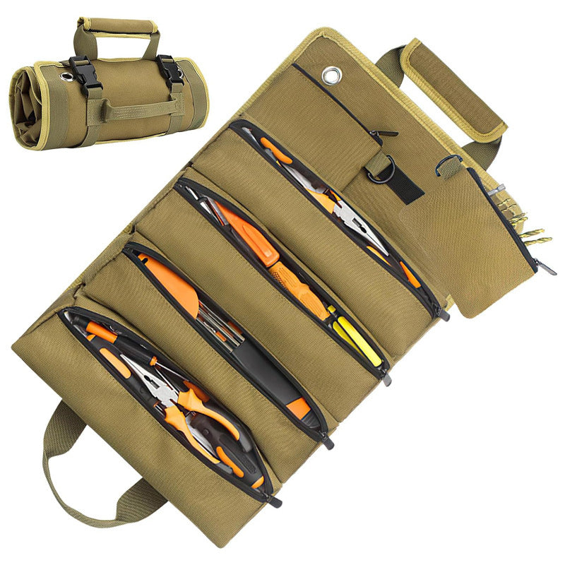 Large Capacity Waterproof Foldable Roll Tool Bag_1