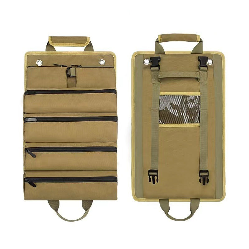 Large Capacity Waterproof Foldable Roll Tool Bag_2