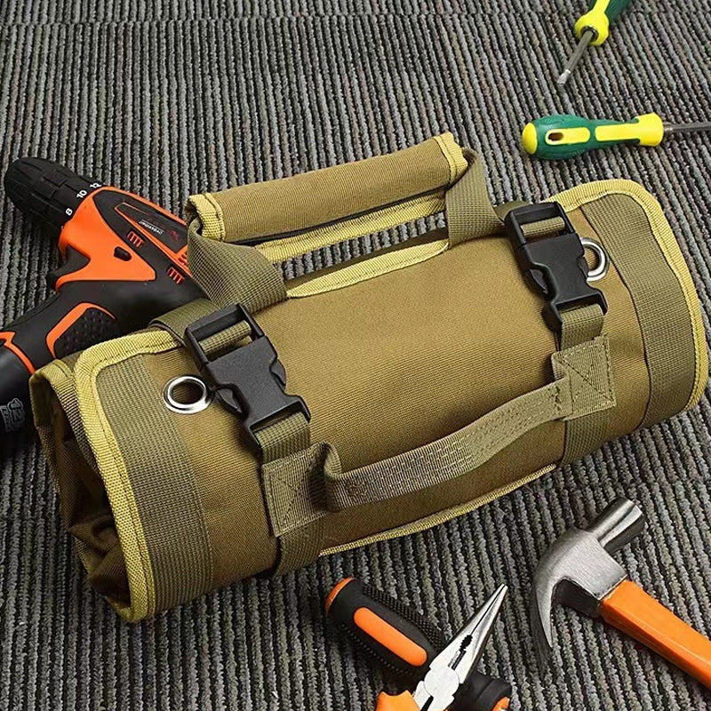 Large Capacity Waterproof Foldable Roll Tool Bag_6