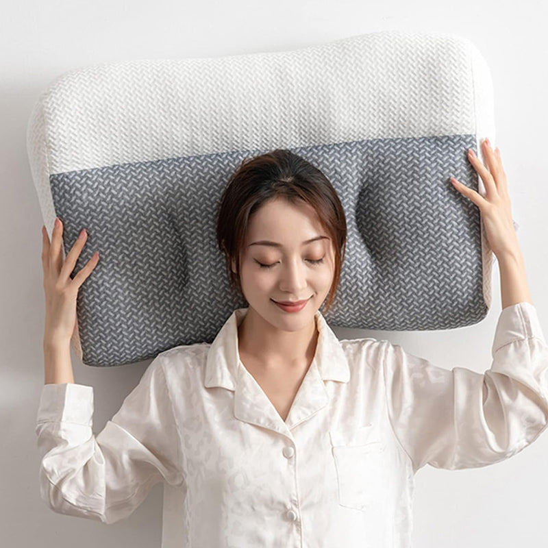 Ergonomic Designed Cervical Contour Orthopedic Neck Support Memory Foam Pillow_8