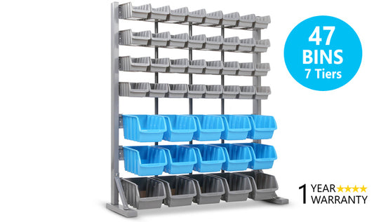 47 Bin Storage Rack