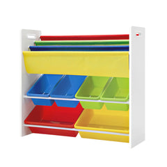 Kids Bookcase Childrens Bookshelf Toy Storage Organizer Display Rack Book