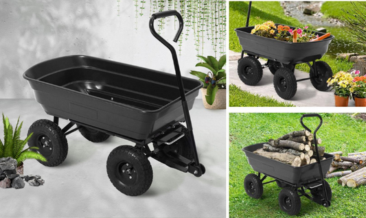 75L Garden Dump Cart