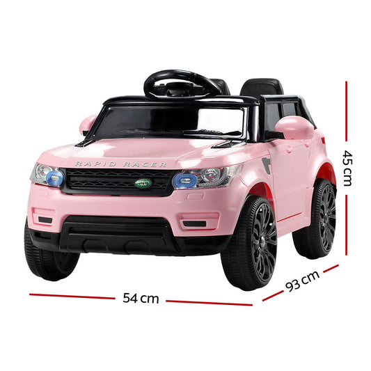 Kids Ride On Rangerover Car  - Pink