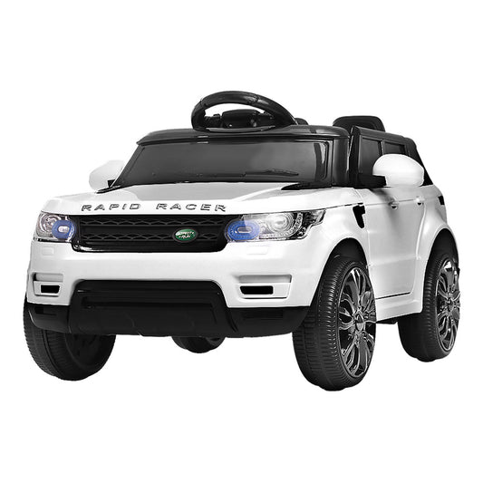 Kids Ride On Rangerover Car - White