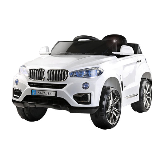 Kids Ride On BMW X5 Car  - White