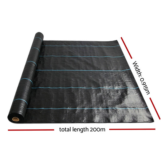 Heavy-Duty Weedmat  0.915x 200m Weed Control Mat