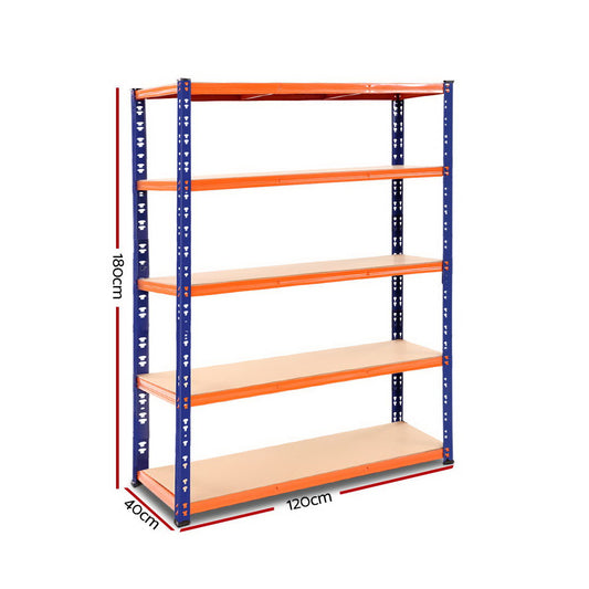 1.8M Warehouse Racking Shelving Storage Shelf Garage Shelves Rack Steel