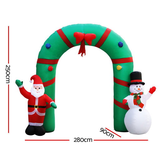 Christmas Inflatable Giant Arch