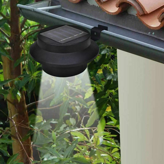 Outdoor Solar Gutter Fence LED Light x6