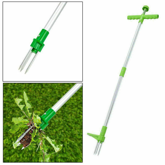 Weed Puller Weeder Twister Twist Pull Garden Lawn Root Killer Remover Tool