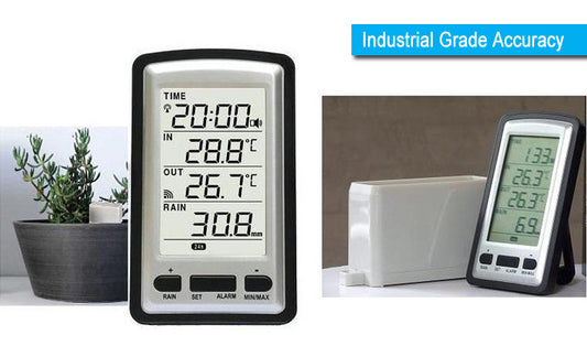 Wireless Weather Station With Rain Gauge